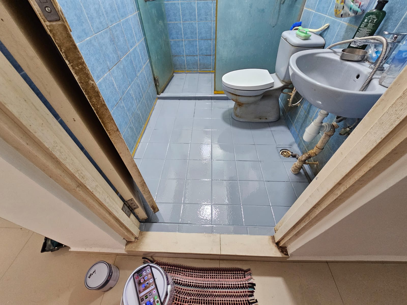 Epoxy Toilet Floor